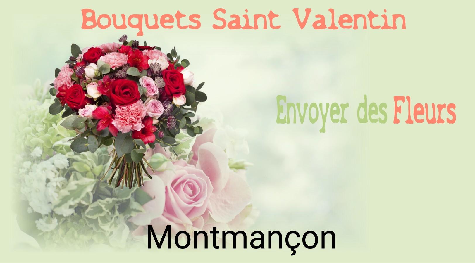 Roses de Saint-Valentin livrées à Montmançon